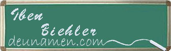 Iben Biehler Visitenkarte